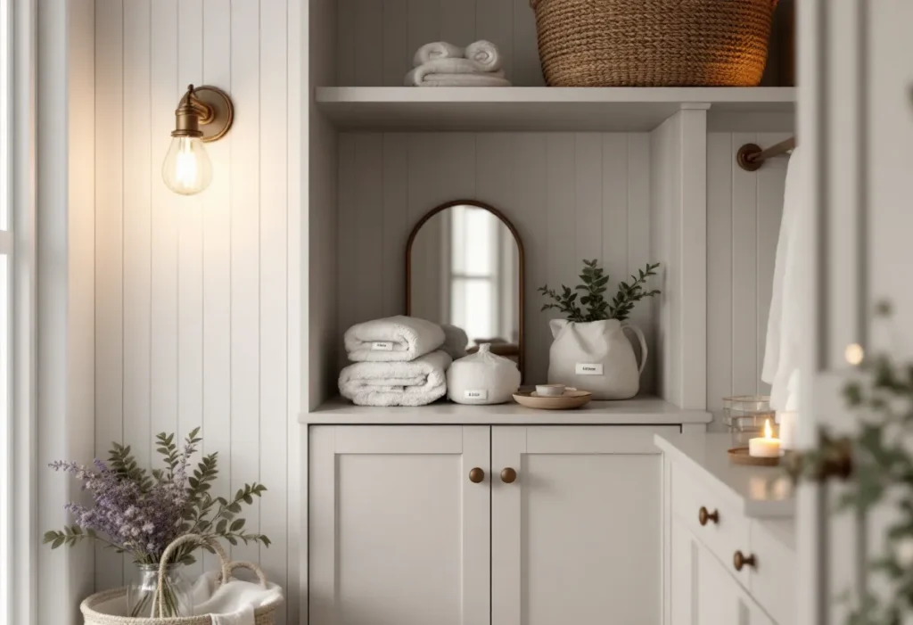 15-minute tidy cleaning schedule for a moody living room.