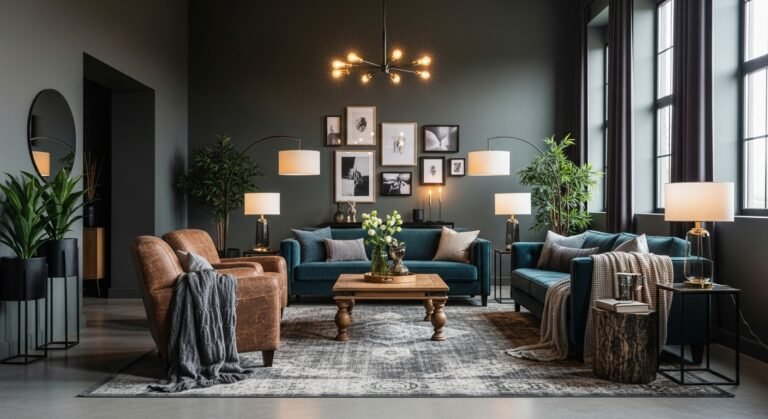 23 Moody Living Rooms You’ll Want to Copy ASAP
