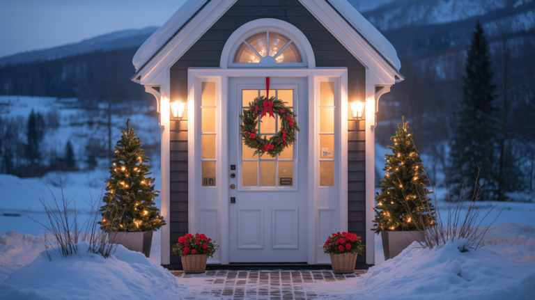 23 Winter Wreaths to Brighten Cold Days