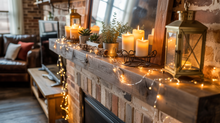 25 Rustic Mantel Ideas You Can DIY This Weekend