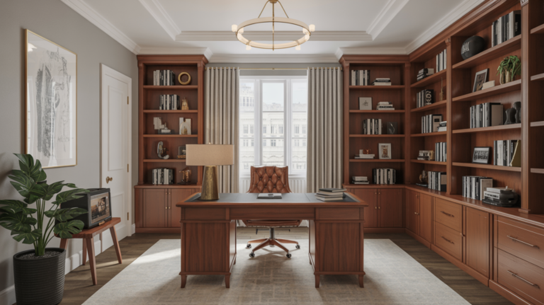 22 Masculine Home Offices Built for Focus