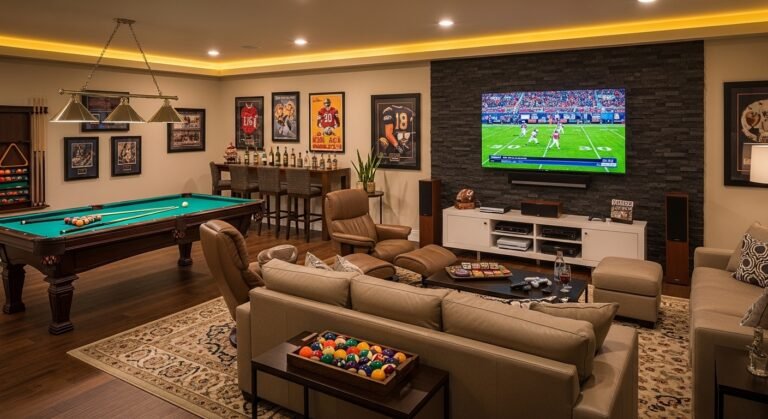 21 Classy Man Cave Ideas He’ll Actually Use
