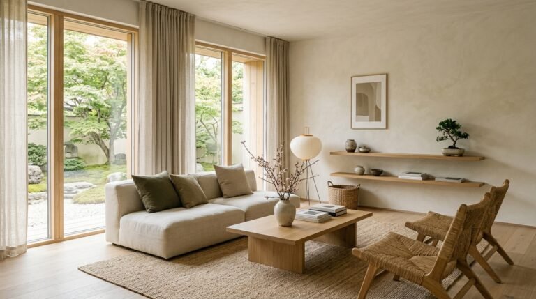 25 Japandi Living Room Ideas for Calm, Cozy Minimalism