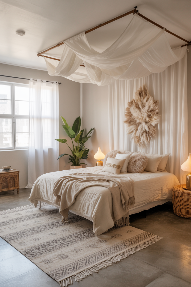 23 Boho Bedroom Ideas for Dreamy Sleep