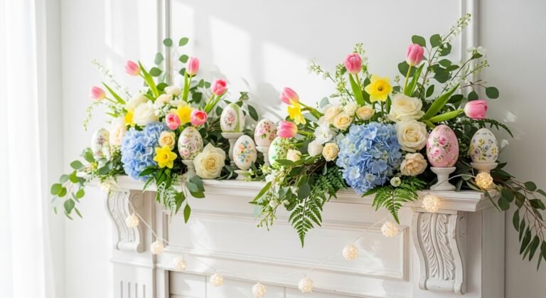20 Spring Mantel Decor Ideas Blooming Fresh