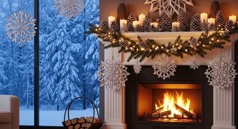 24 Winter Mantel Ideas Cozy & Magical