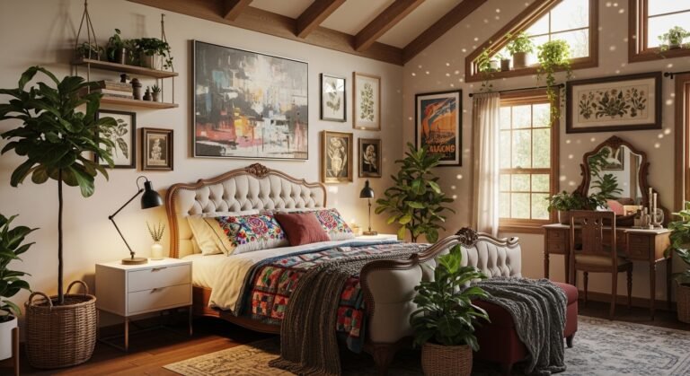25 Boho Maximalist Bedrooms Bursting with Life