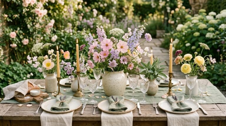 20 Wildflower Tablescape Ideas Garden Fresh